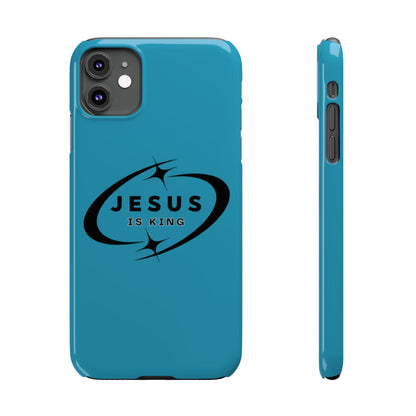 Jesus is King iPhone Case