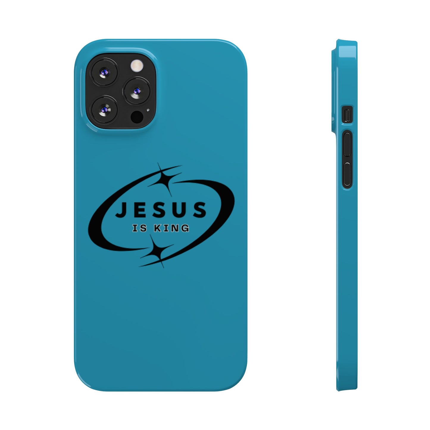 Jesus is King iPhone Case