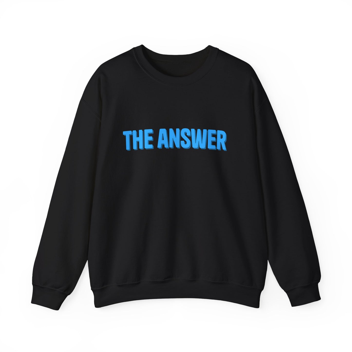 "Jesus is the answer" crewneck.