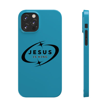 Jesus is King iPhone Case