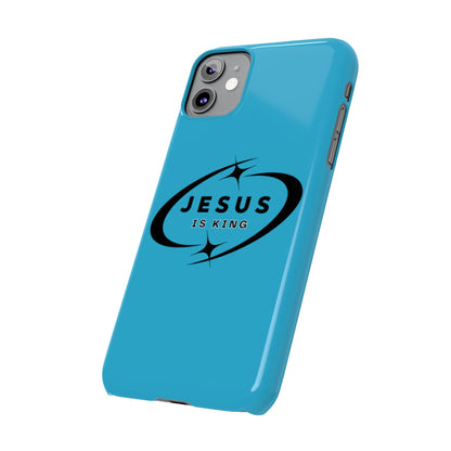 Jesus is King iPhone Case