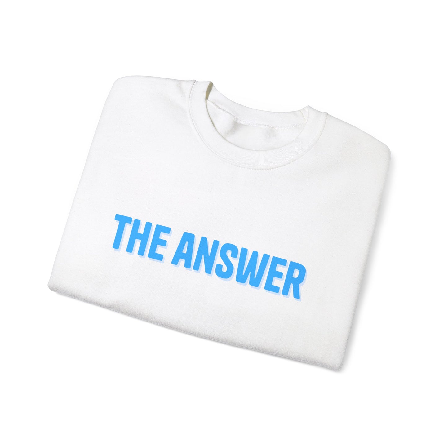 "Jesus is the answer" crewneck.