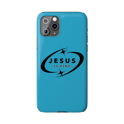 Jesus is King iPhone Case