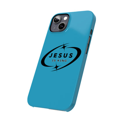 Jesus is King iPhone Case