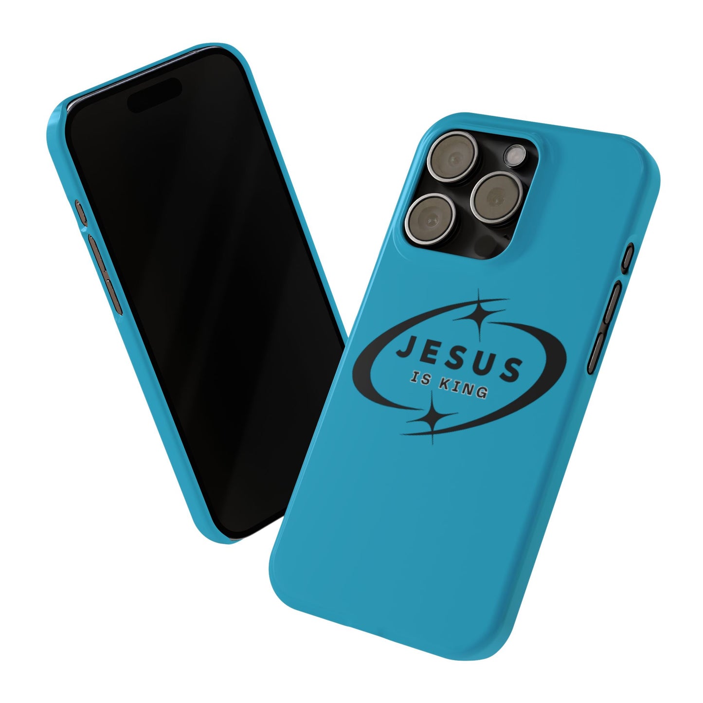 Jesus is King iPhone Case