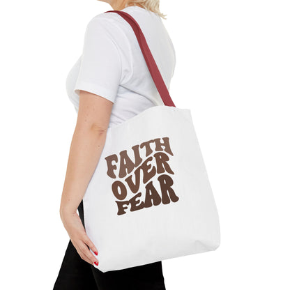 "Faith Over Fear" - Tote bag