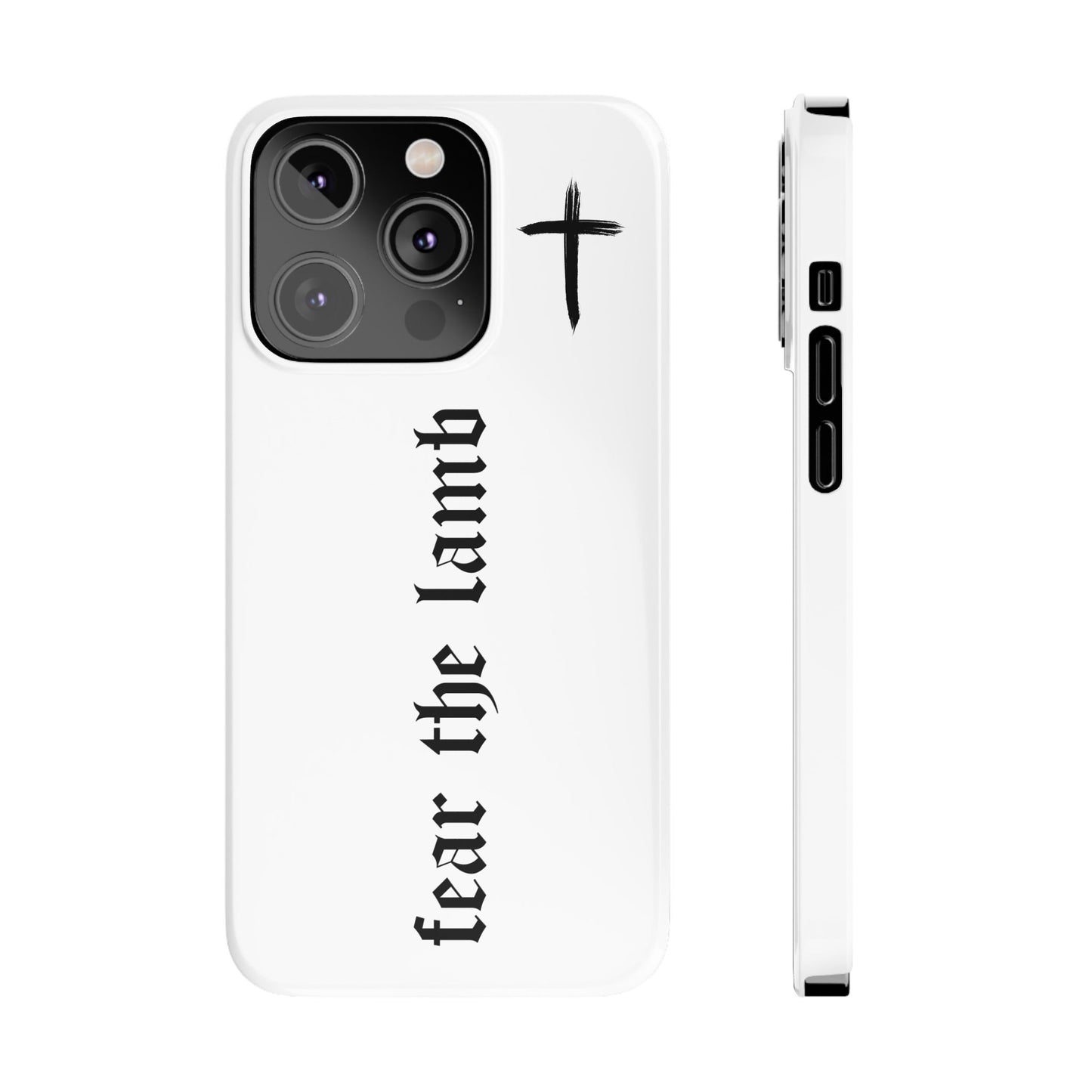 Fear the Lamb iPhone Case