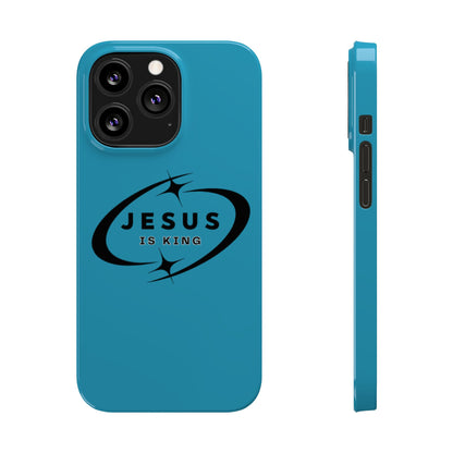 Jesus is King iPhone Case