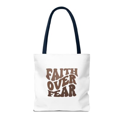 "Faith Over Fear" - Tote bag