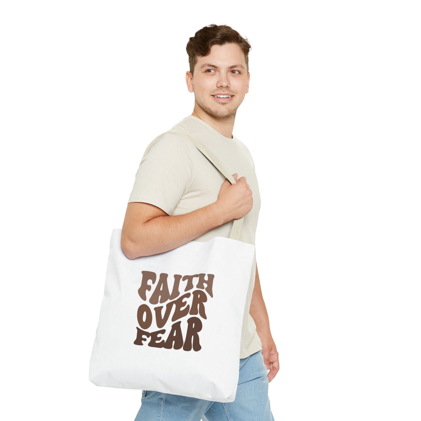 "Faith Over Fear" - Tote bag