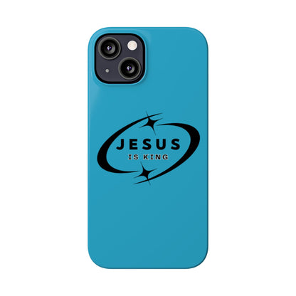 Jesus is King iPhone Case