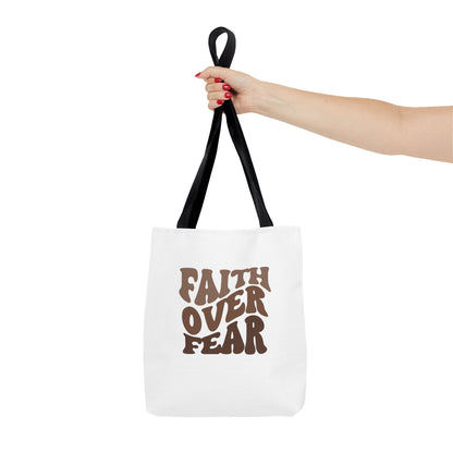 "Faith Over Fear" - Tote bag