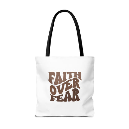 "Faith Over Fear" - Tote bag