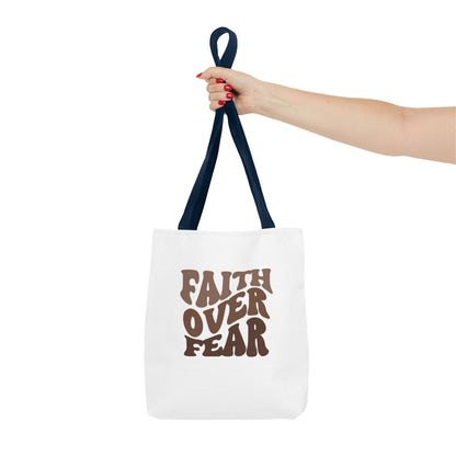 "Faith Over Fear" - Tote bag