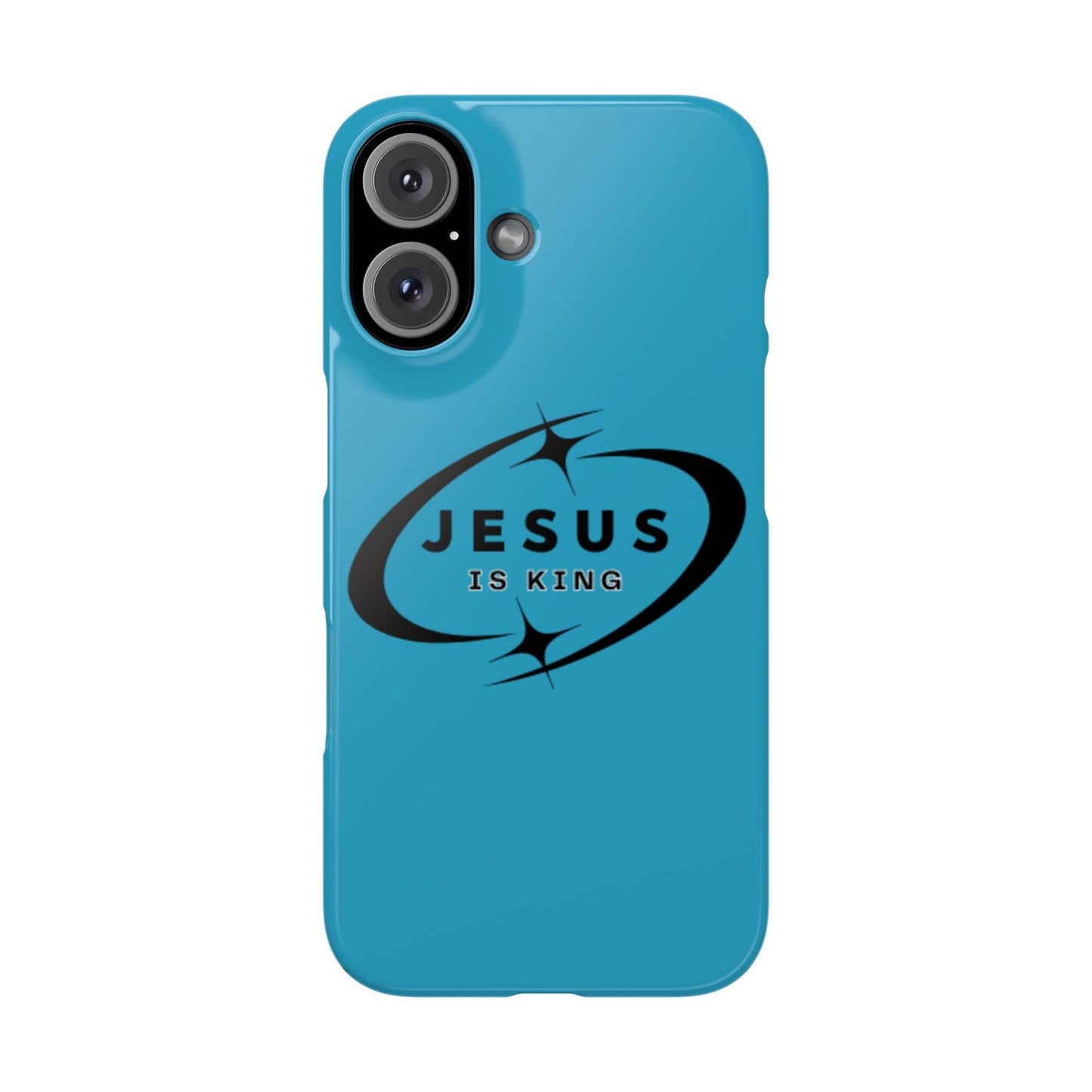 Jesus is King iPhone Case