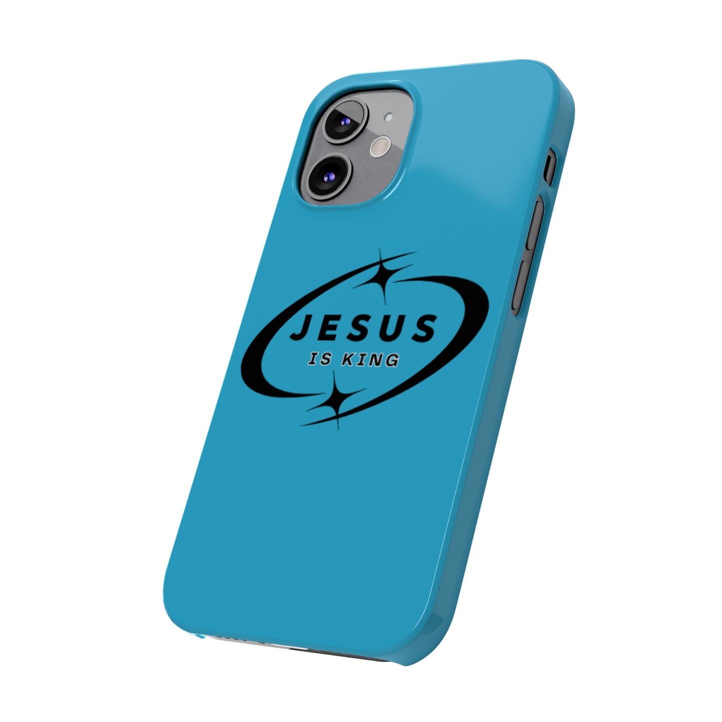 Jesus is King iPhone Case