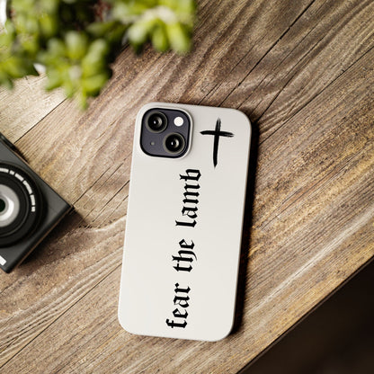 Fear the Lamb iPhone Case