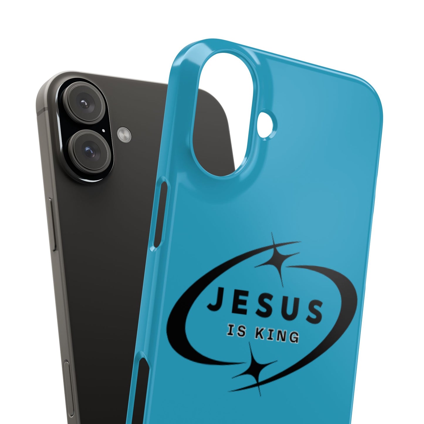 Jesus is King iPhone Case