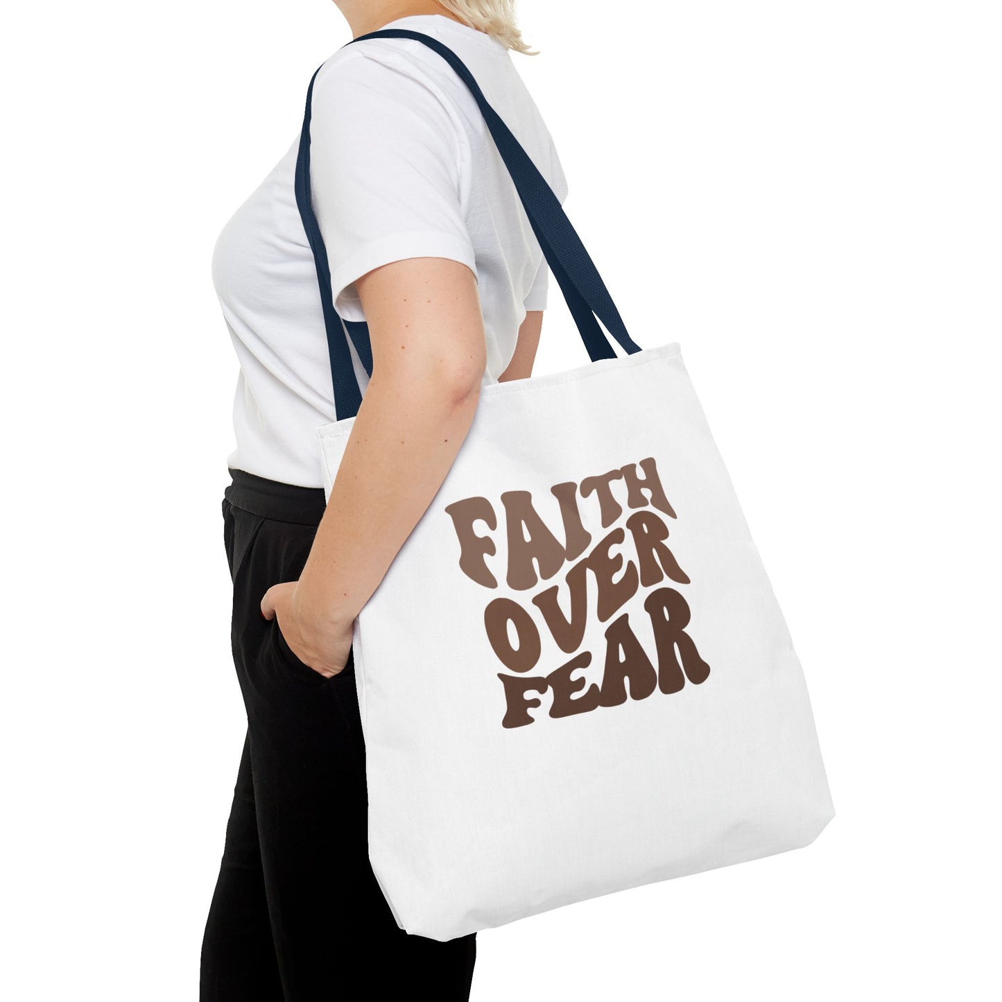 "Faith Over Fear" - Tote bag