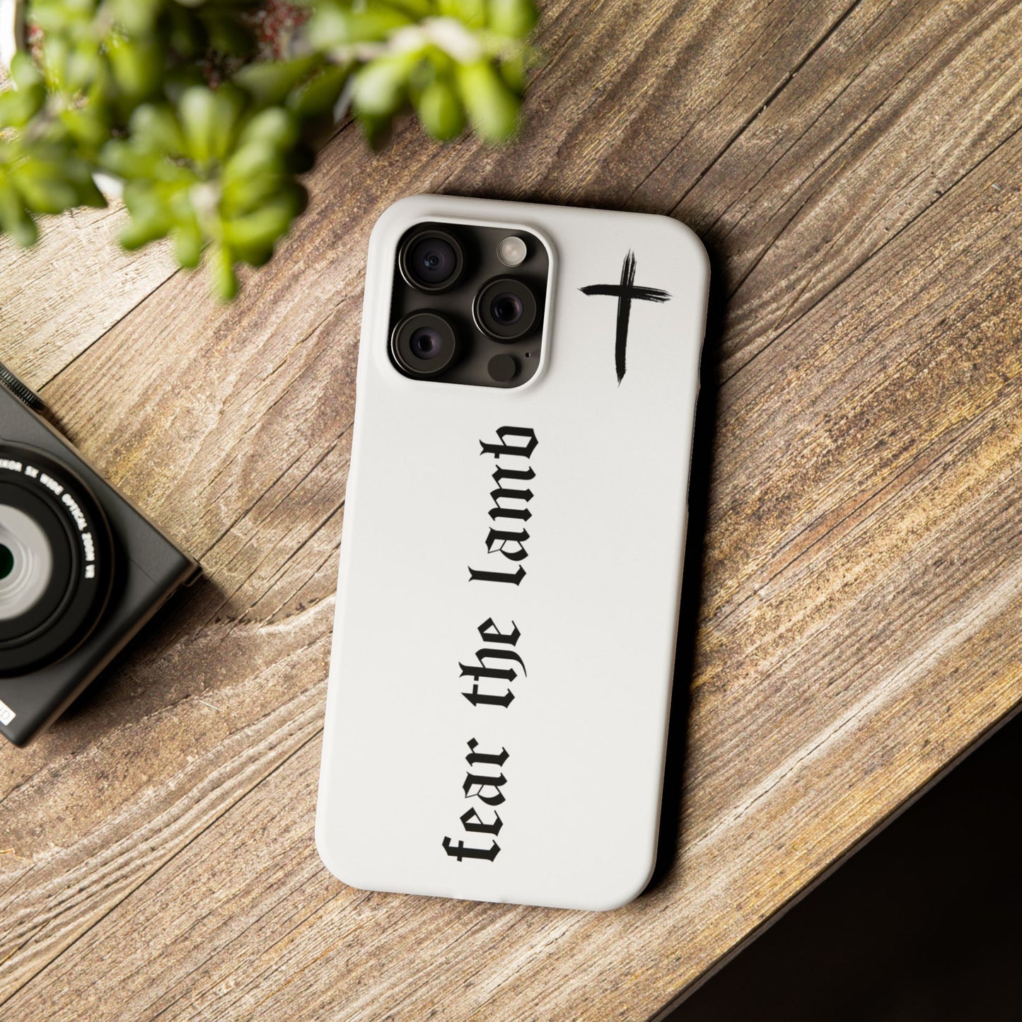 Fear the Lamb iPhone Case