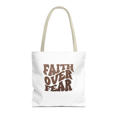 "Faith Over Fear" - Tote bag