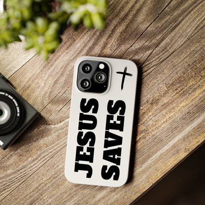 "Jesus Saves" - iPhone Case