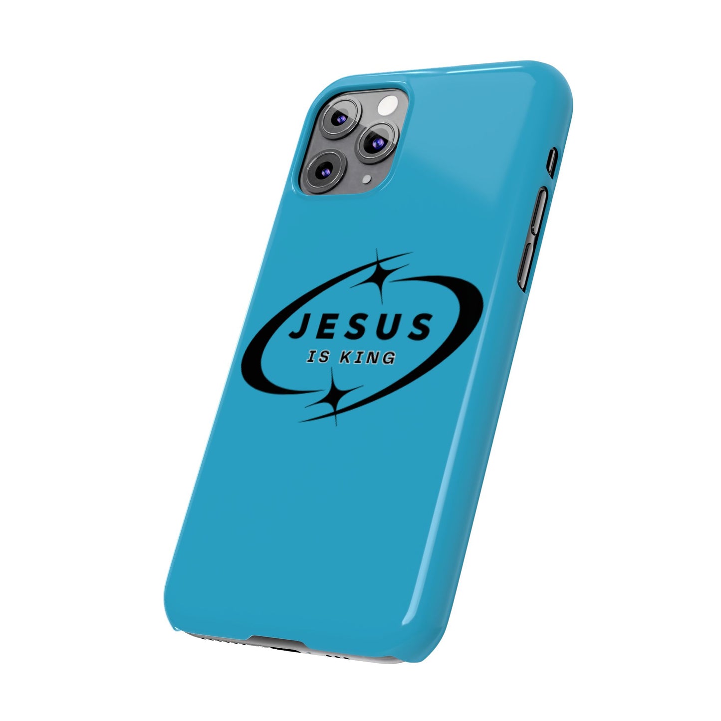 Jesus is King iPhone Case