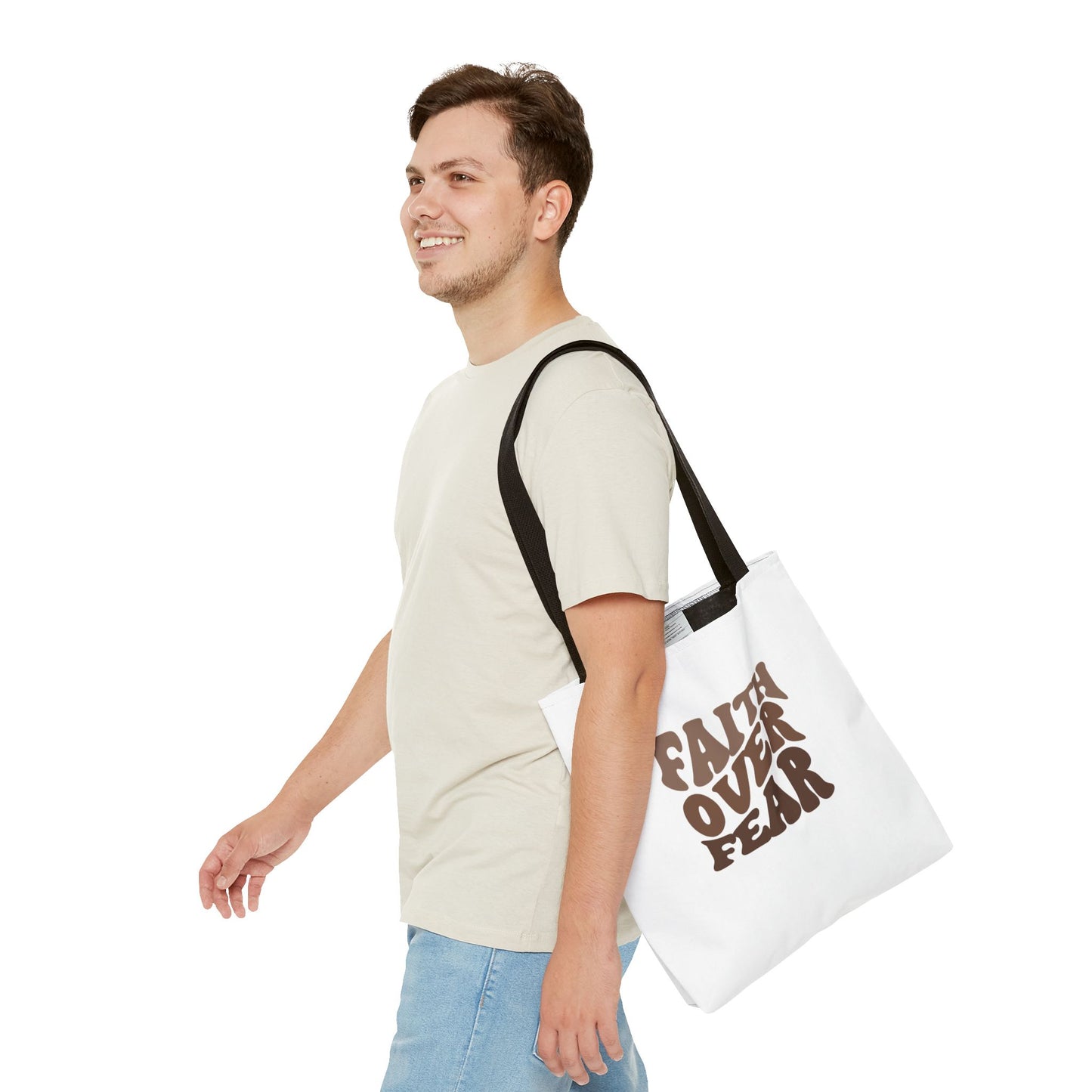 "Faith Over Fear" - Tote bag