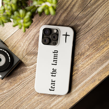 Fear the Lamb iPhone Case