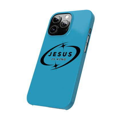 Jesus is King iPhone Case