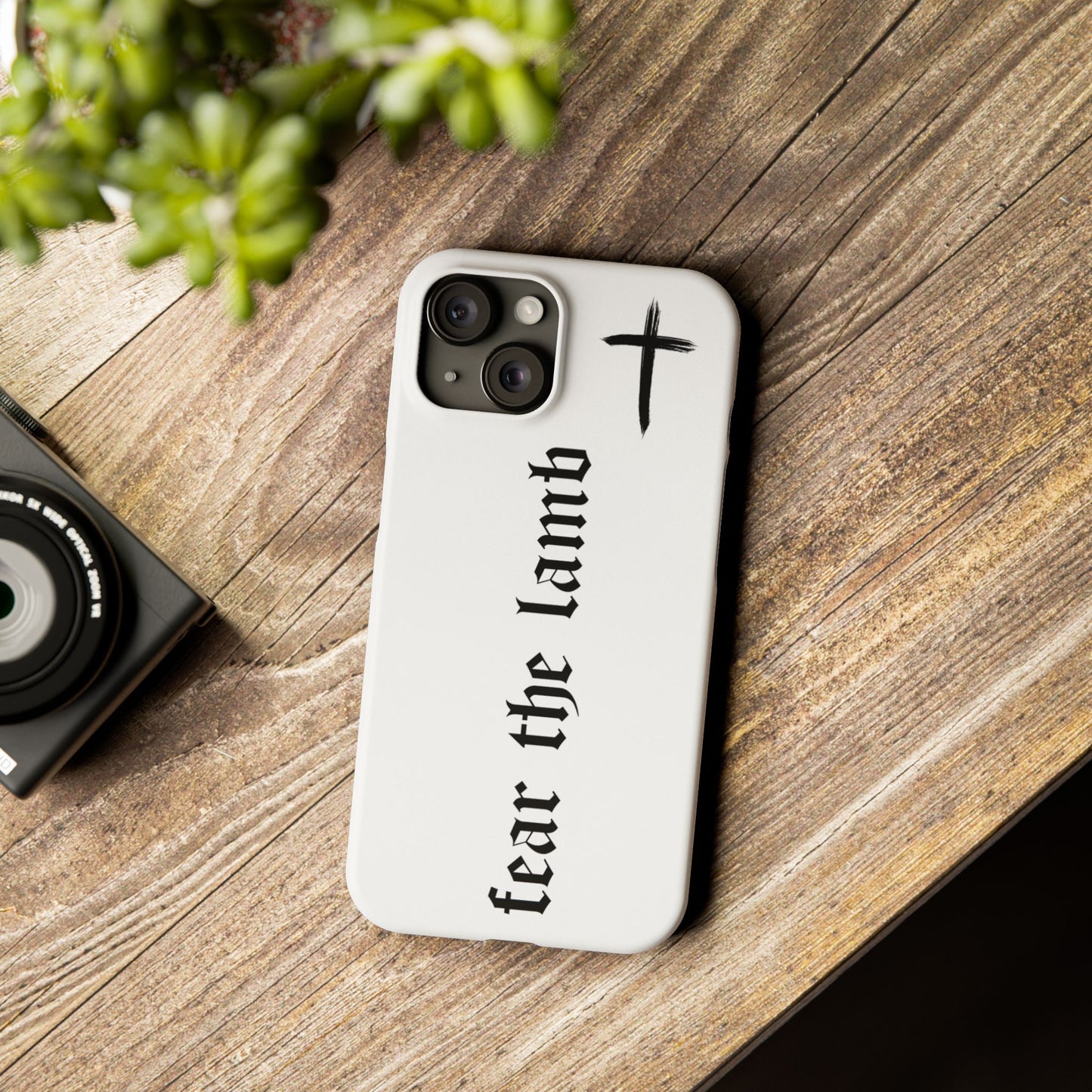 Fear the Lamb iPhone Case