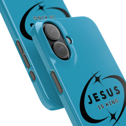 Jesus is King iPhone Case