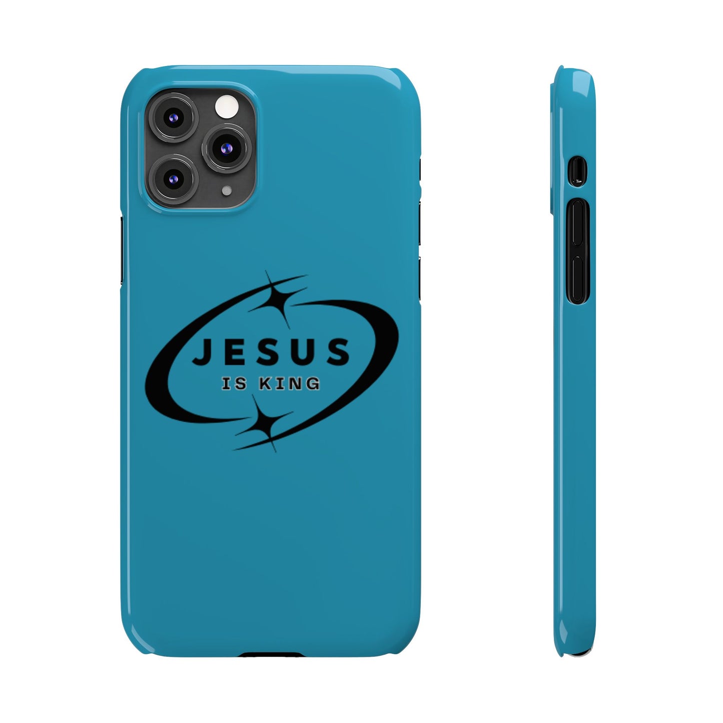 Jesus is King iPhone Case