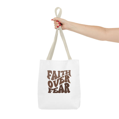 "Faith Over Fear" - Tote bag