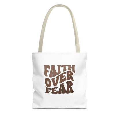 "Faith Over Fear" - Tote bag