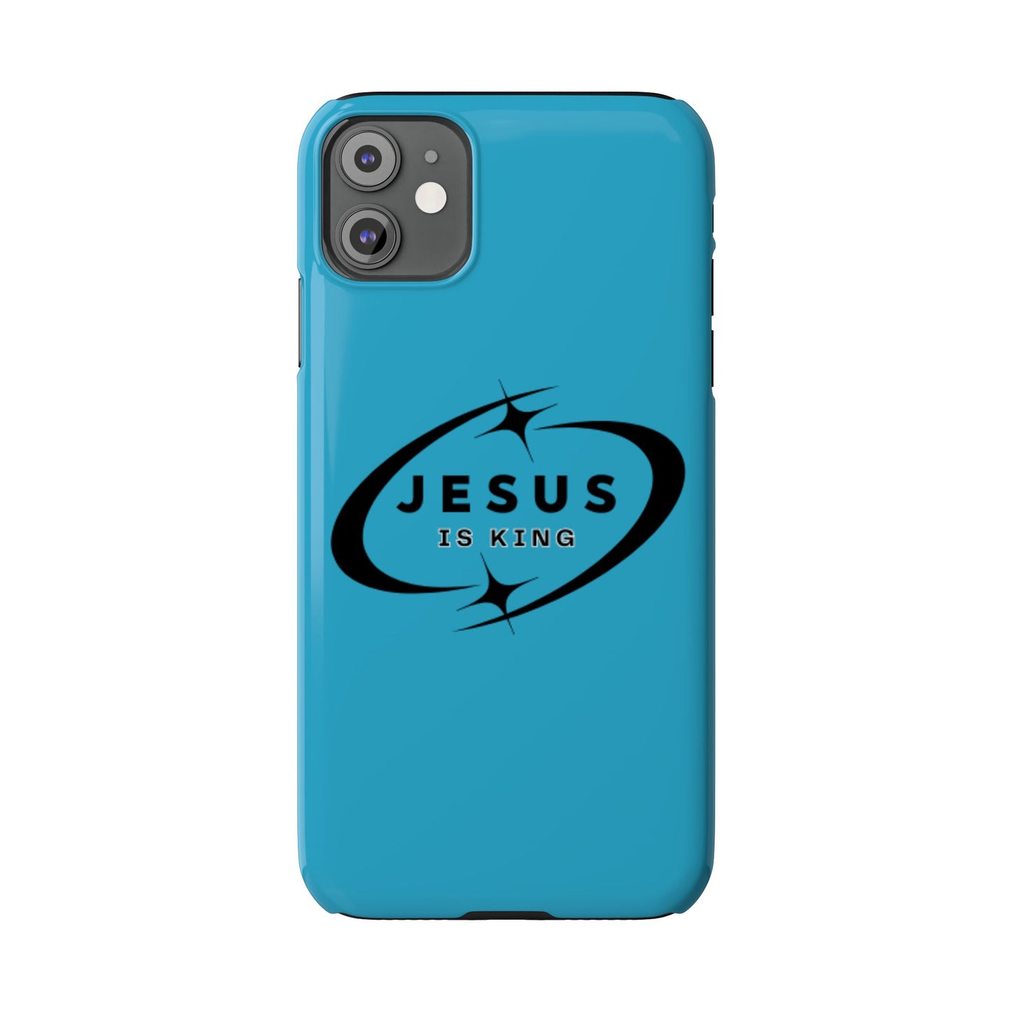 Jesus is King iPhone Case