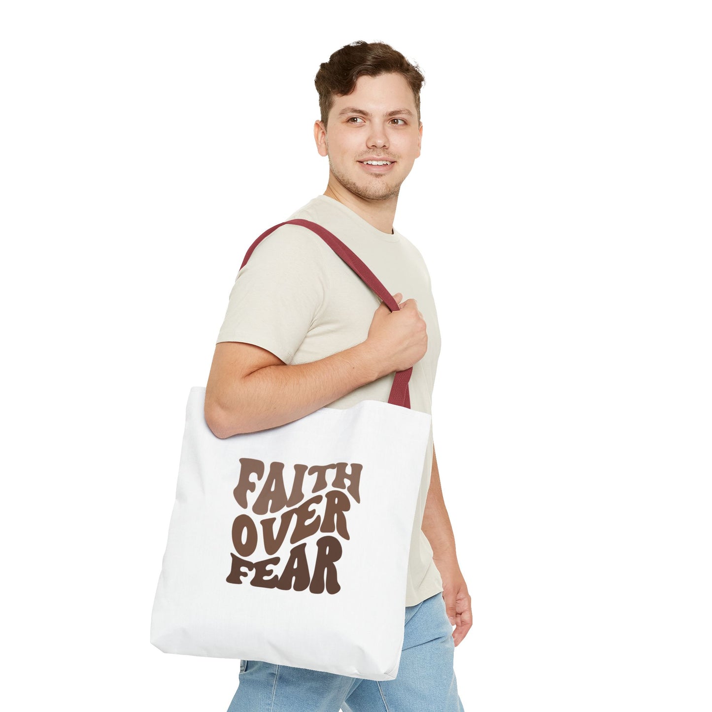 "Faith Over Fear" - Tote bag