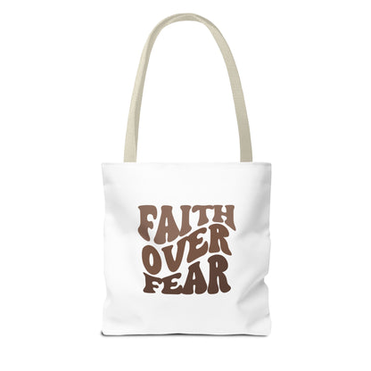 "Faith Over Fear" - Tote bag